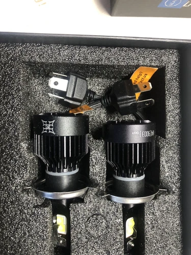 Hikari VisionPlus H4 9003 Fog Light Bulbs 15000LM 30W 6000K Cool White (Pair)