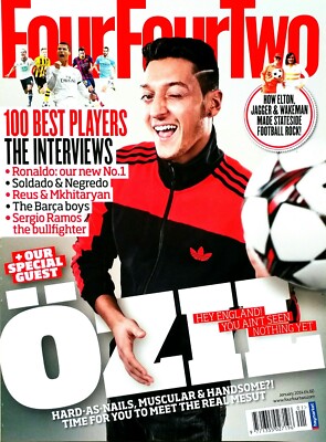 FourFourTwo 442 January 2014 issue Arsenal Mesut Ozil