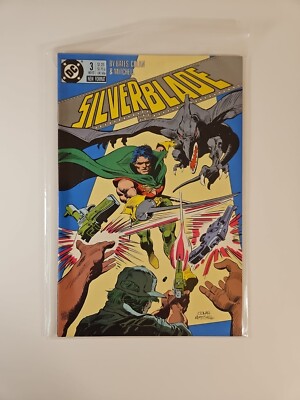 Silverblade #3 1987 DC Comics Bates Colan Mitchell Comic Book