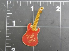 Vintage The Who Guitar  Pin pinback