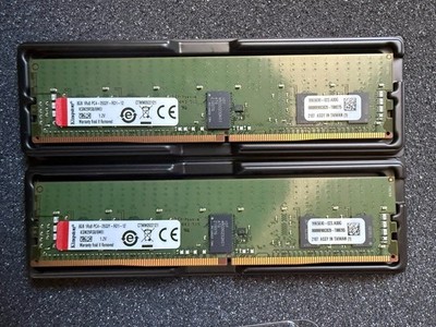 16GB (2x8GB) Kingston Server Premier Reg ECC DDR4-2933 DIMM RAM