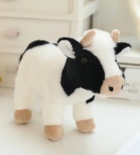 Cow Plush Toy 7" Stuffed Animal Toddler Doll Gift for Kids