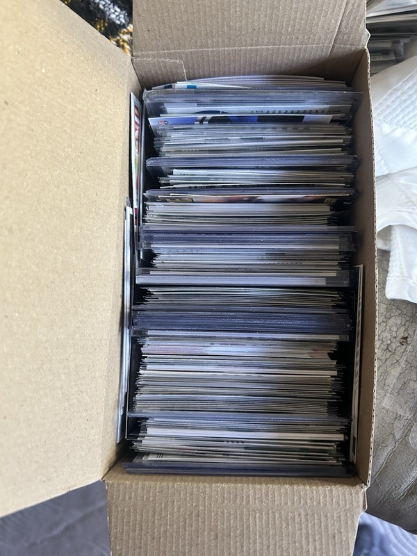Box Of Football Cards
