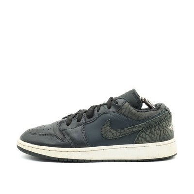 Nike Damen Air Jordan 1 Low OG Black Elephant Sneaker Limitierte Edition EU 37.5
