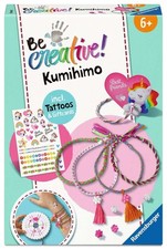 Ravensburger - Be Creative - 25540 Kumihimo & Tattoos 6+