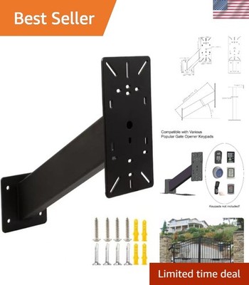 Universal Outdoor Keypad Mounting Pedestal GooseNeck Post for Mighty Mule GTO...