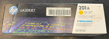 New HP 201A Yellow LaserJet Toner Cartridge Sealed Box 12/01/25 OR RECENT 