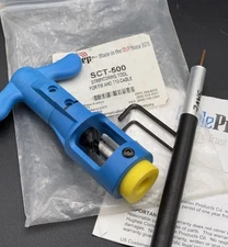 Cable Prep SCT-500 PIII and T10 Strip/Core Tool Yellow Coring w/Manual FAST SHIP