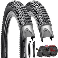 2 Pack Bike Tires 14"/16"/18"/20"/26"x2.125" with or 14x2.125-2 Tires 2 Tubes