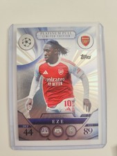 Match Attax Extra 25/26 Eberechi Eze Platinum Pull PP2 Arsenal 2025/2026