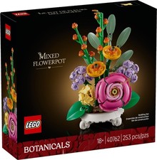 LEGO Botanicals: Flowerpot (40762) New Sealed Set Rare Hard to find 