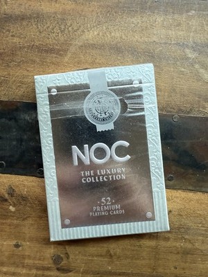 Riffle Shuffle V1 NOC SILVER LUXURY by Alex Pandrea small cellophane tear   