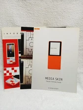 Au Design Project Catalog Set 3 Medisakin InfoBar 2 & C01 Used Japan WWC