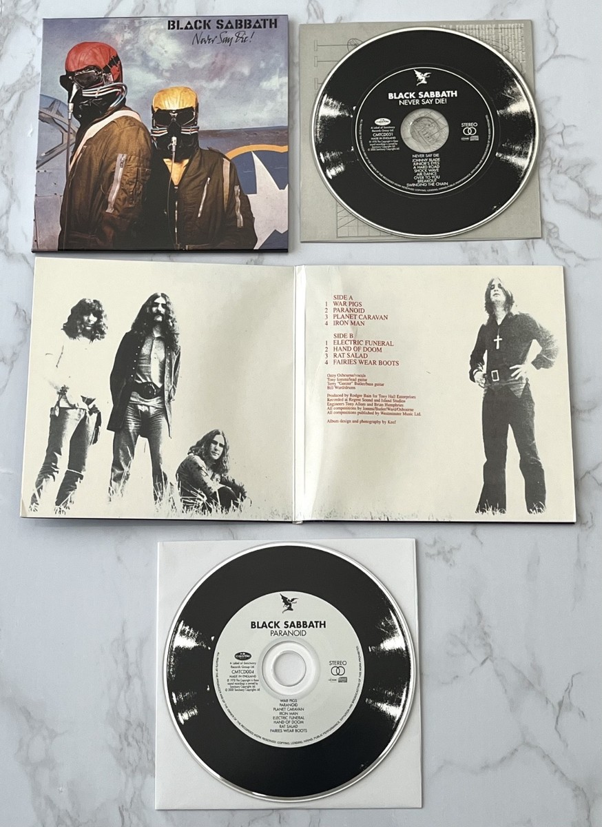 Black Sabbath The Complete 70s Replica Collection 8 CD LTD ED. BOX