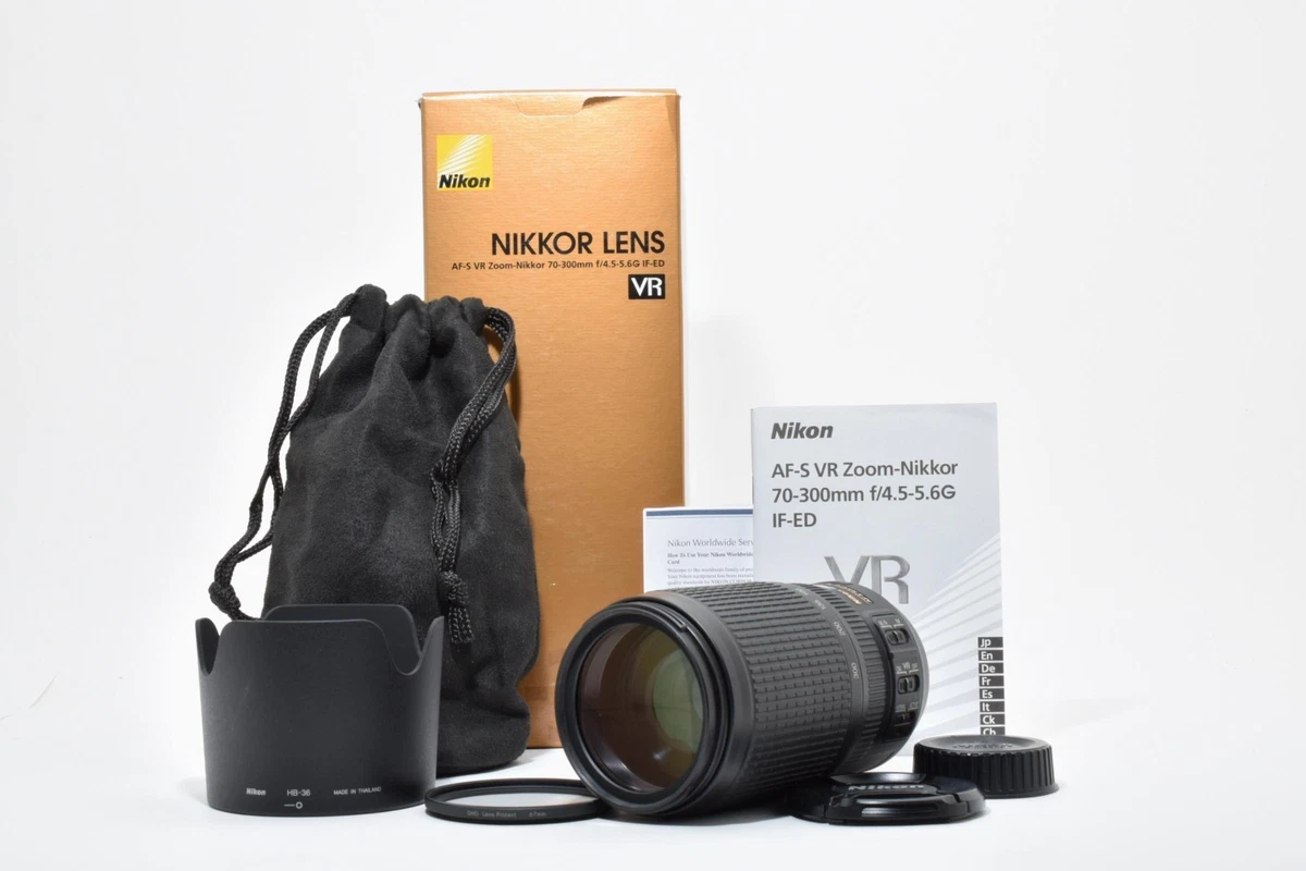 Nikon AF Camera Image Stabilization Lenses 70-300mm Focal for sale