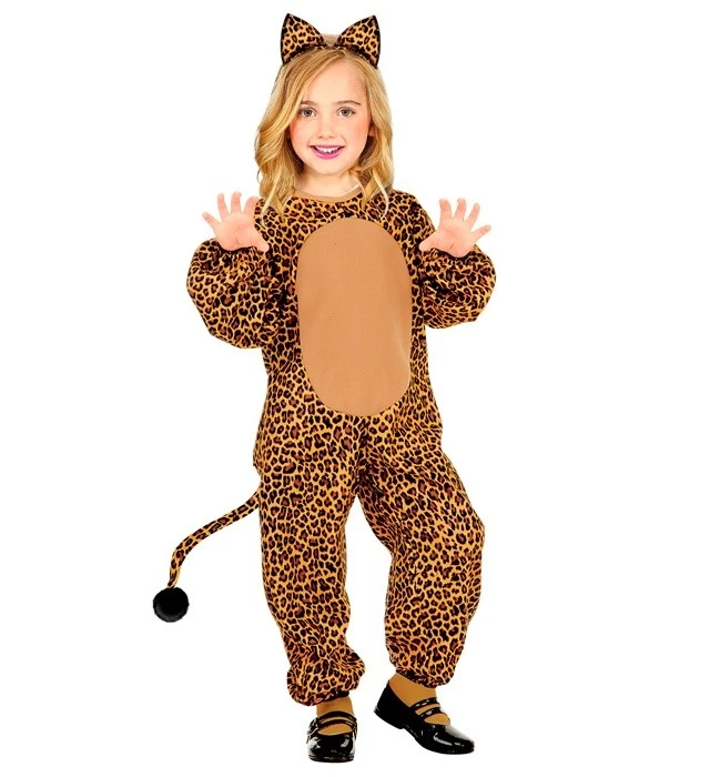 Widmann Funny Lion (Hooded Jumpsuit With Mask) (XL - h 190 cm) Brown - Imagen 1 de 2