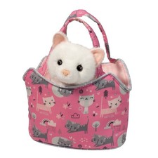 PURR-FECT Pals Sassy  Sak Purse with White Ca...