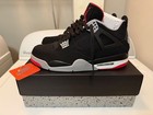 AUTHENTIC Jordan 4 Men's Retro OG Bred Cement 2019 Size 12  WORN FOR 30 MINUTES!