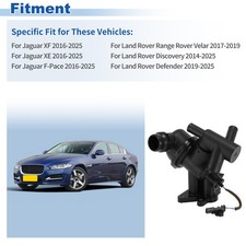 Thermostat Housing LR105974 JDE40345 for Jaguar XF XE for Land Rover Discovery