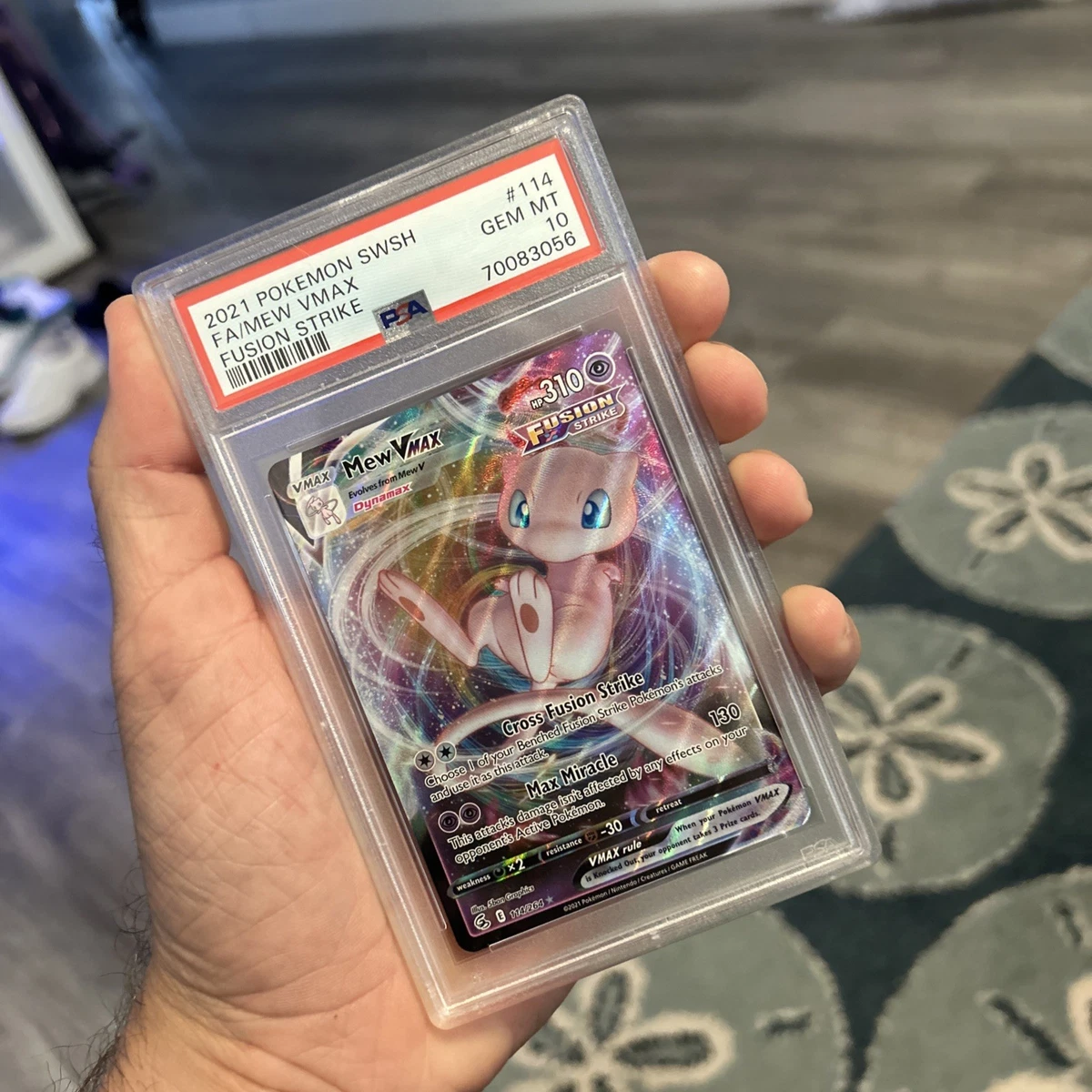 Mew Pokémon TCG Professional Sports Authenticator (PSA) Grade 10