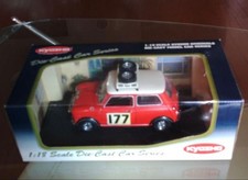 KYOSHO 1/18 Scale Diecast Car Series Mini Cooper Monte Carlo Rally Minicar