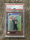 2024 Donruss Optic Drake Maye Red Mojo RC PSA 8