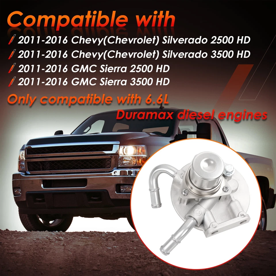 904-000 Fuel Filter Housing For Chevy Silverado GMC Sierra 2500HD 3500HD Diesel - Imagem 2 de 4