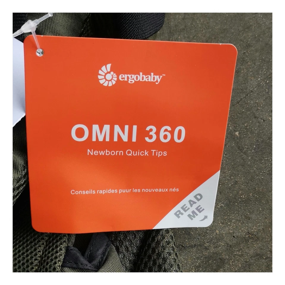 Portabebés Ergobaby Omni 360 en todas las posiciones recién nacido a niño pequeño $179 Amazon nuevo sin etiquetas Foto 4 de 4