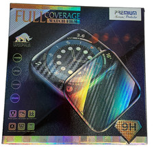 UNIPHA Full Coverage Watch Screen Protector   9H Glass for Smartwatch