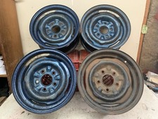 Late 60s 70s Gm Oem 14x6 Factory Steel Wheels 5 On 4.75 Buick Chevy Olds Pontiac