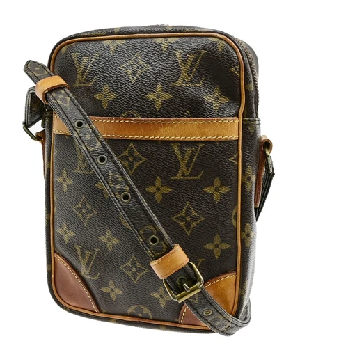 LOUIS VUITTON（LV） Borsa a tracolla Louis Vuitton Danubio monogramma pelle marrone Francia M45266 35YH003