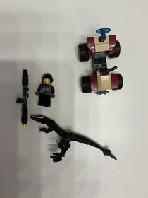 LEGO Dino Attack Lot 7473 & 7474 Complete w/ Instructions & Mini Figs