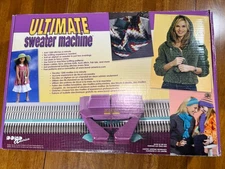 Ultimate Sweater Knitting Machine Bond Made USA-FREE SHIPPING - Open Box