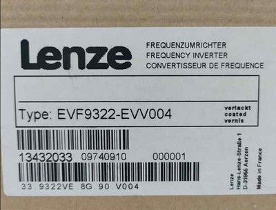 EVF9322-EVV004 1PCS Brand New Sealed Lenze Servo Driver Inverter EVF9322EVV004