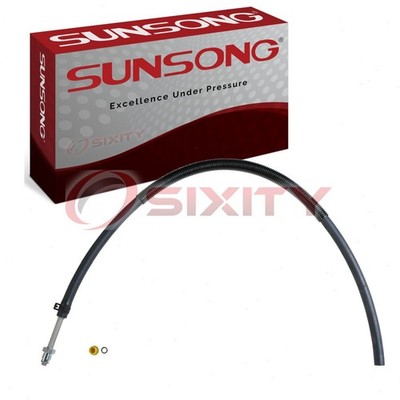 Sunsong Gear To Cooler Power Steering Return Line Hose for 1991-1994 GMC vb
