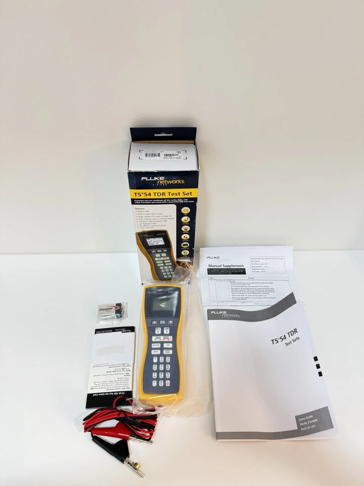 FLUKE NETWORKS TS54 TDR TEST SET (NEW FACTORY SEALED) SHIPS FAST - Image 2 of 4