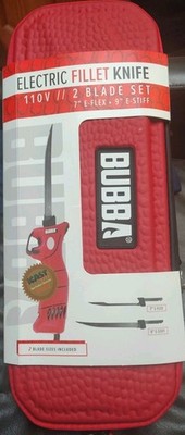 Bubba Blade 110V Electric Corded Fillet Knife 110/ 2 Blade Set. 