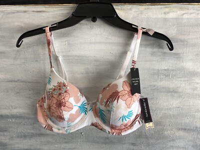 AMBRIELLE Everday Full Coverage U/W Bra, 36B 36C 38C 38DD 40DD Hawaiian Tropical