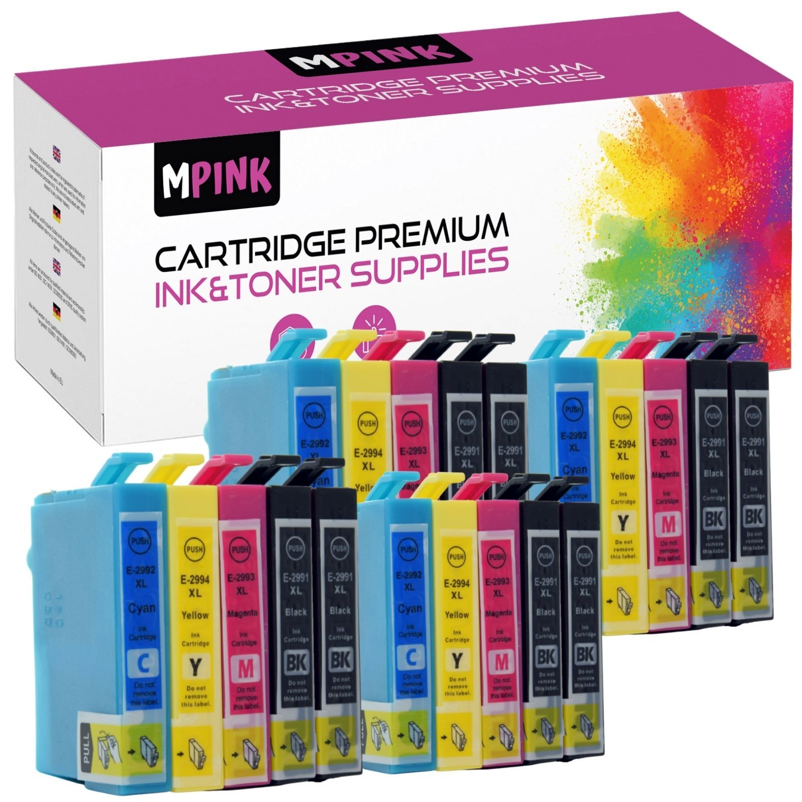Cartuchos de tinta compatibles 29XL para EPSON XP255 XP332 XP335 XP342 XP345