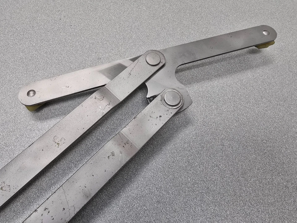 REGULADOR VENTANA MANUAL PUERTA PASAJERO PORSCHE 911 912 ORIGINAL MUY BONITO 4/1967 Foto 4 de 4