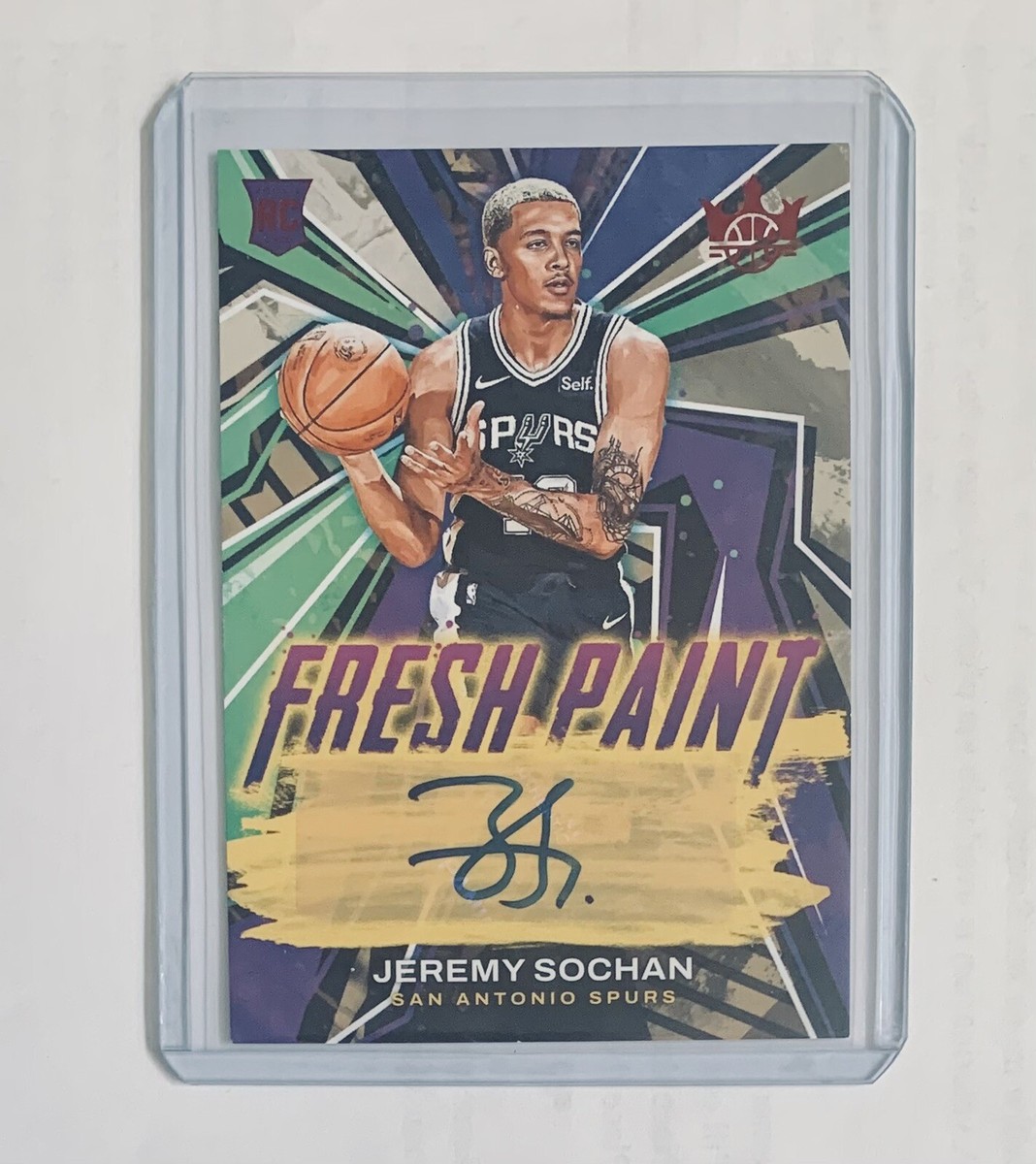 COURT KINGS JEREMY SOCHAN RC /49 PSA10 2022-23 Panini Court Kings