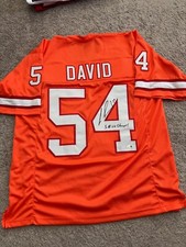 Buccaneers Lavonte David signed Jersey SB LV Champs Inscription JSA Authentic
