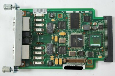 Cisco VWIC2-2MFT-T1/E1 2-Port Multi-Flex T1/E1 73-8484-05
