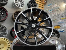 4 x 20 Inch 5x112 Brabus Style Gloss Black Wheels: Fits For Mercedes S Class