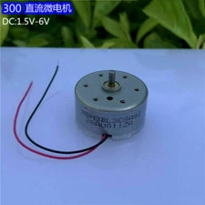 Minebea RF-300CA DC 1.5V 3V 5V 6V Micro 24mm Round Spindle Motor F CD DVD Player