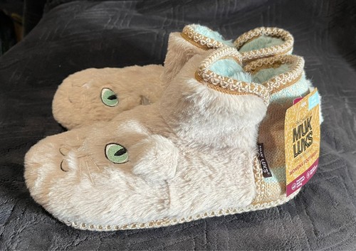 Muk LuKs Furry Cat Slippers Women's Memory Foam Slippers * size EUR 40 / UK 8 - Picture 4 of 9