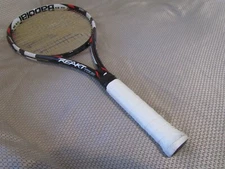 Babolat Reakt Tour Boost+ Head 102 Black/White/Red Tennis Racquet 4 3/8 (3) Grip