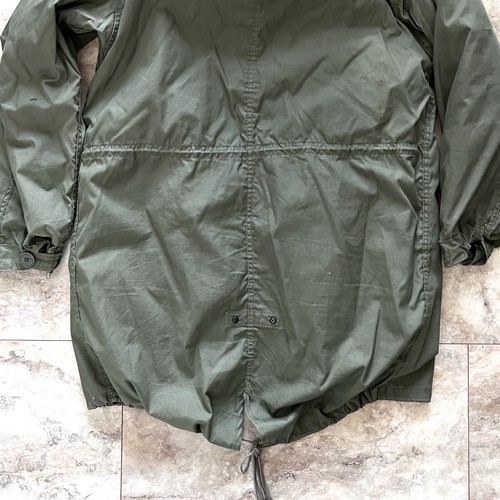 USGI Vintage M65 Extreme Cold Weather OG Fishtail Parka Jacket Liner Hood Sz S - Picture 24 of 24
