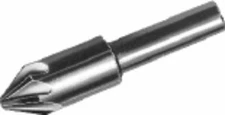 ​7/8 HIGH SPEED STEEL 60° 6 FLUTE CHATTERLESS COUNTERSINK USA 495