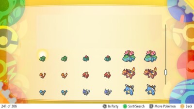  All Starters Max Stats Pokemon Lets Go Pikachu and Eevee Home  